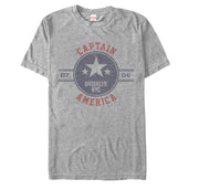 Men's Marvel Captain America Vintage Star Emblem  Adult T-Shirt