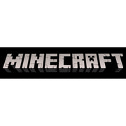 Men's Minecraft Classic Logo Black  Adult T-Shirt