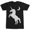 Men's Lost Gods Crescent Moon Unicorn  Adult T-Shirt