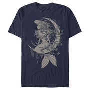 Men's The Little Mermaid Dreamy Ariel  Adult T-Shirt