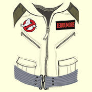 Men's Ghostbusters Zeddemore Official Uniform  Adult T-Shirt