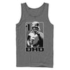 Men's Star Wars Vader Number One Dad  Adult Tank Top