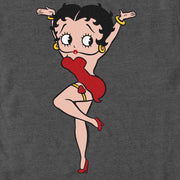 Men's Betty Boop Arms Up Betty  Adult T-Shirt