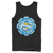 Men's Superman Logo Gear  Adult Tank Top