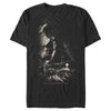 Men's Batman Grunge Hero in Shadow  Adult T-Shirt