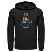 Men's Lightyear I'm Buzz Lightyear I'm Always Sure  Adult Pull Over Hoodie