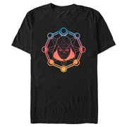 Men's Marvel: Moon Knight Colorful Moon Phases  Adult T-Shirt