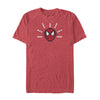 Men's Marvel Pixelated Spider-Man Mask  Adult T-Shirt