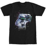 Men's Lost Gods Astronaut Space Boombox  Adult T-Shirt