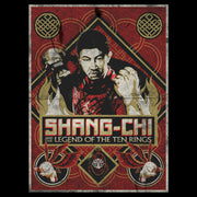 Men's Marvel Shang-Chi and the Legend of the Ten Rings Distressed Poster  Adult T-Shirt