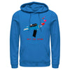 Men's Star Trek Valentine's Pixel Set Phasers to Stun  Adult Pull Over Hoodie