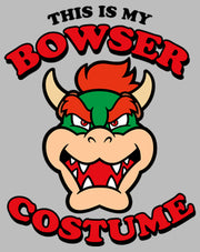 Men's Nintendo Super Mario Bowser Costume  Adult T-Shirt