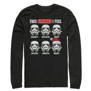 Men's Star Wars Christmas Sithmas Stormtroopers  Adult Long Sleeve Shirt