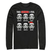 Men's Star Wars Christmas Sithmas Stormtroopers  Adult Long Sleeve Shirt