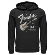 Men's Fender 54 Stratocaster  Adult Pull Over Hoodie