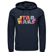 Men's Star Wars Tie-Dye Logo  Adult Pull Over Hoodie