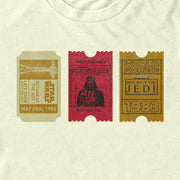 Men's Star Wars: Return of the Jedi Return of the Jedi Old School Movie Tickets  Adult T-Shirt