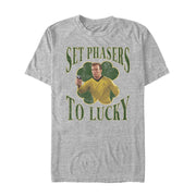 Men's Star Trek: The Original Series St. Patrick's Kirk Phasers to Lucky  Adult T-Shirt