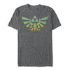 Men's Nintendo Legend of Zelda Natural Triforce  Adult T-Shirt