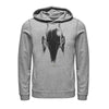 Men's Star Wars: The Mandalorian Metallic Helmet  Adult Pull Over Hoodie