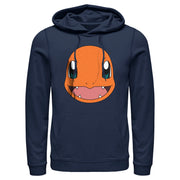 Men's Pokemon Charmander Smile  Adult Pull Over Hoodie