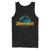 Men's Jurassic World Color Outline Logo  Adult Tank Top