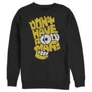 Men's The Simpsons Don�t Have a Cow  Adult Sweatshirt