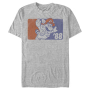 Men's Nintendo Racoon Mario 1988  Adult T-Shirt