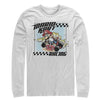 Men's Nintendo Mario Kart Racing Frame  Adult Long Sleeve Shirt