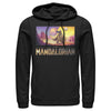 Men's Star Wars: The Mandalorian Dreamscape Journey  Adult Pull Over Hoodie