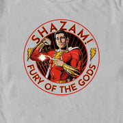 Men's Shazam! Fury of the Gods Hero Circle  Adult T-Shirt