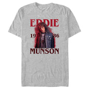 Men's Stranger Things 1986 Eddie Munson  Adult T-Shirt