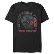 Men's Star Wars: The Mandalorian Dark Trooper Unstoppable Forces  Adult T-Shirt