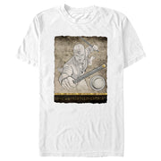 Men's Marvel: Moon Knight Mr. Knight Action Pose  Adult T-Shirt