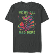 Men's Alice in Wonderland Rainbow Cheshire  Adult T-Shirt