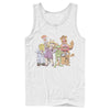 Men's The Muppets The Gang  Adult Tank Top