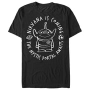 Men's Toy Story Squeeze Toy Alien Nirvana  Adult T-Shirt