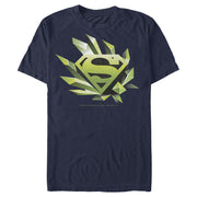 Men's Superman Logo Geometric Shape  Adult T-Shirt