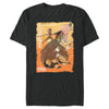 Men's Raya and the Last Dragon Fearless Characters in Action  Adult T-Shirt