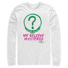 Men's Marvel Spider-Man: No Way Home We Believe Mysterio Pink and Green  Adult Long Sleeve Shirt