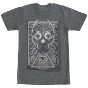 Men's Lost Gods Diamond Sugar Skull  Adult T-Shirt