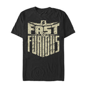 Men's Fast & Furious Vintage Title  Adult T-Shirt