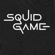 Men's Squid Game Logo Black  Adult T-Shirt