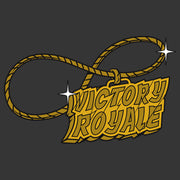 Men's Fortnite Victory Royale Gold Chain  Adult T-Shirt