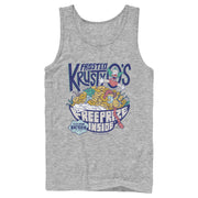 Men's The Simpsons Frosted Krusty O's  Adult Tank Top