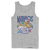 Men's The Simpsons Frosted Krusty O's  Adult Tank Top