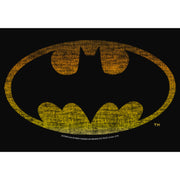 Men's Batman Distressed Classic Logo  Adult T-Shirt