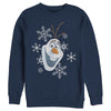 Men's Frozen Olaf Smile  Adult Sweatshirt