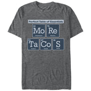 Men's Lost Gods Periodic Table More Tacos  Adult T-Shirt