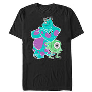 Men's Monsters Inc Sulley Mike Buds  Adult T-Shirt